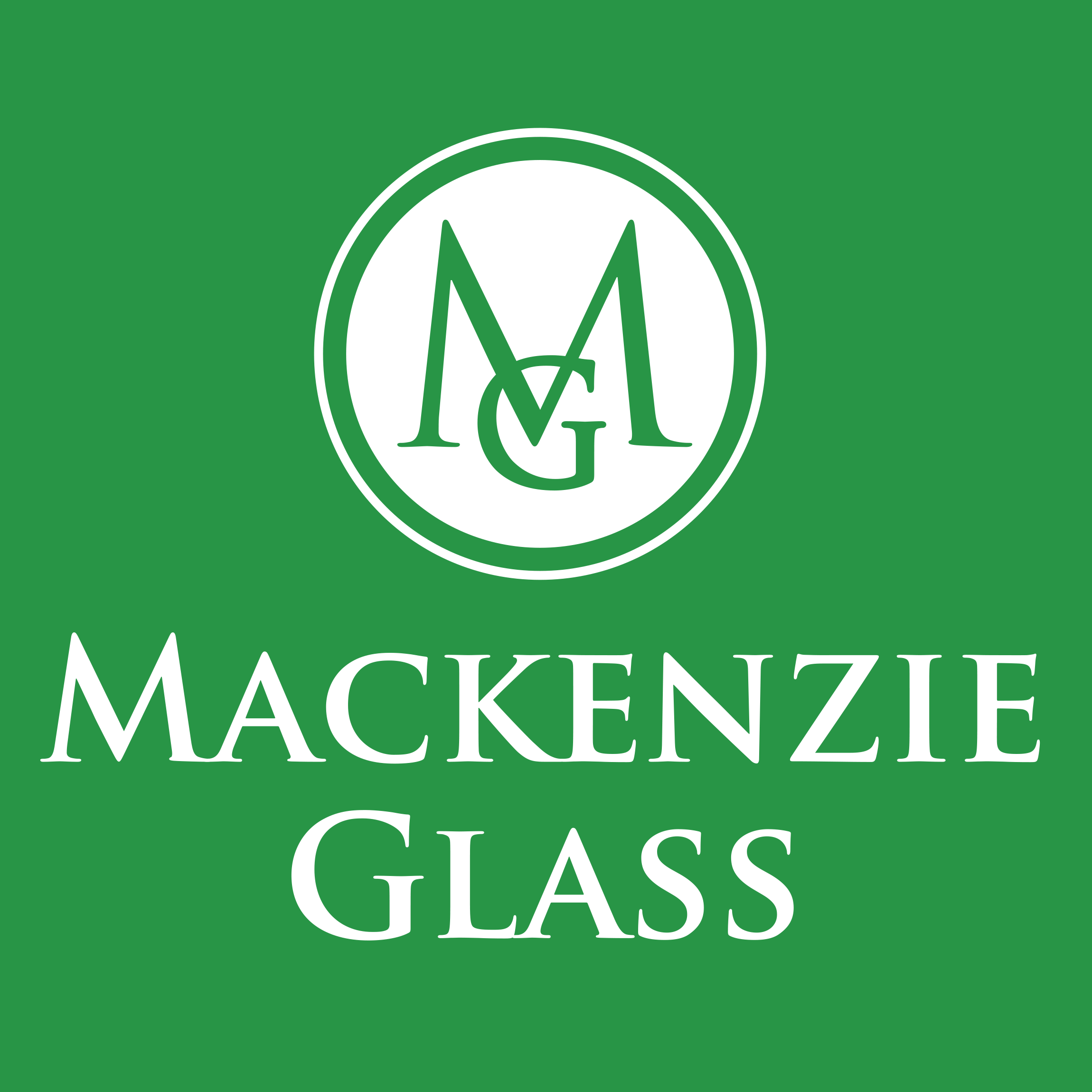Mackenzie Glass Logo